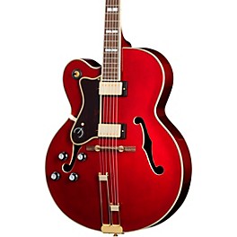 Epiphone Broadway Left-Handed Hollowbody Electric Guitar... Epiphone Broadway Left-Handed Hollowbody Electric Guitar Wine Red