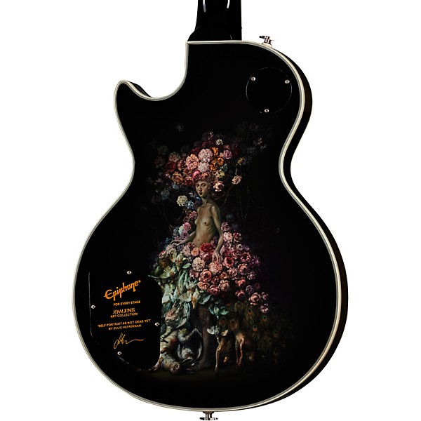 Epiphone Adam Jones Les Paul Custom Art Collection: Julie Heffernan's "Self Portrait as Not Dead Yet" Electric Guitar Anti...