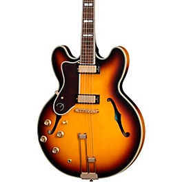 Epiphone Sheraton Left-Handed Semi-Hollow Elect... Epiphone Sheraton Left-Handed Semi-Hollow Electric Guitar Vintage Sunburst