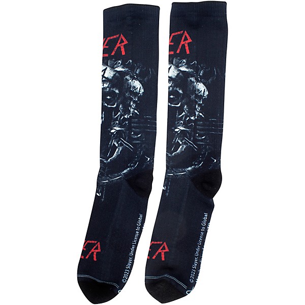 Perri's Slayer Dye Sub Crew Socks Style 1 Black