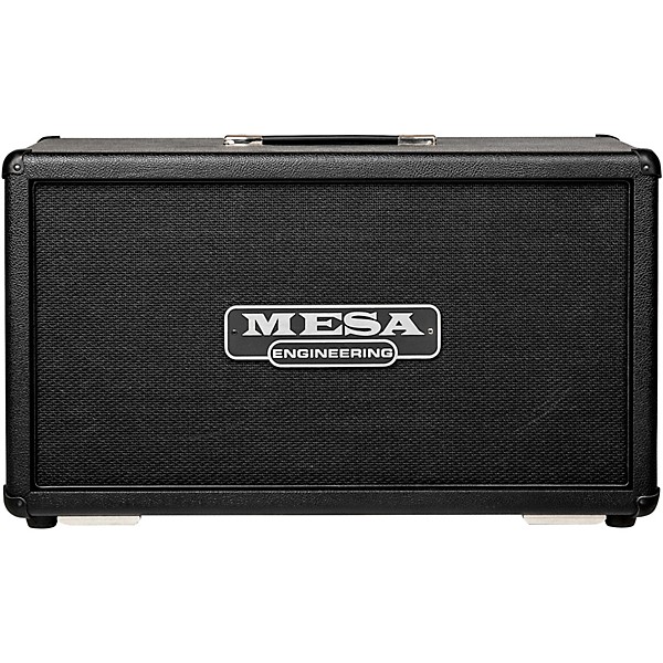 MESA/Boogie 2x12 Horizontal Rectifier Guitar Speaker Cabinet in Bronco Tolex Black