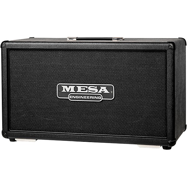MESA/Boogie 2x12 Horizontal Rectifier Guitar Speaker Cabinet in Bronco Tolex Black