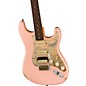Fender Custom Shop Limited-Edition Tyler Bryant "Pinky" Stratocaster Relic Electric Guitar Aged Shell Pink