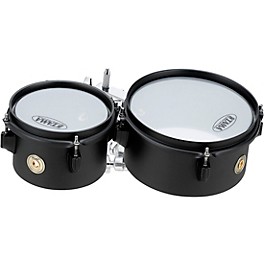 TAMA Metalworks Effect Steel Mini-Tymp ... TAMA Metalworks Effect Steel Mini-Tymp With Matte Black Shell Hardware 6 and 8 in.