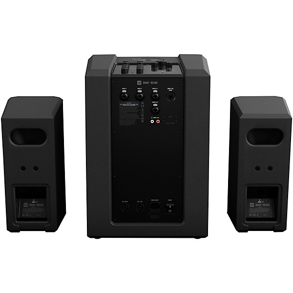 LD Systems DAVE 10 G4X Compact 2.1 Powered Sound System