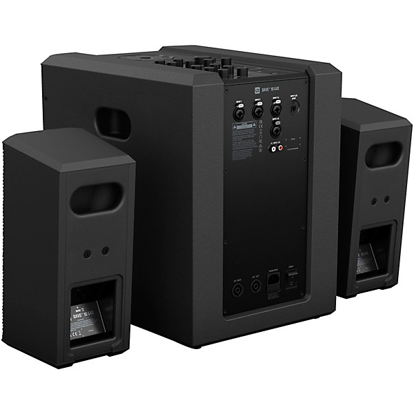 LD Systems DAVE 10 G4X Compact 2.1 Powered Sound System