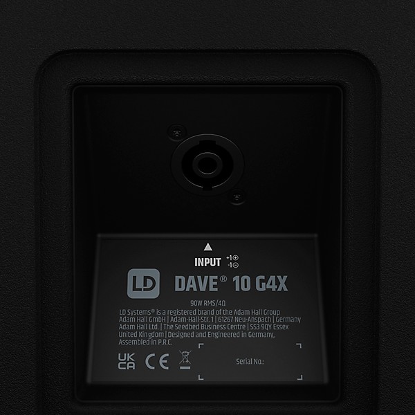 LD Systems DAVE 10 G4X Compact 2.1 Powered Sound System