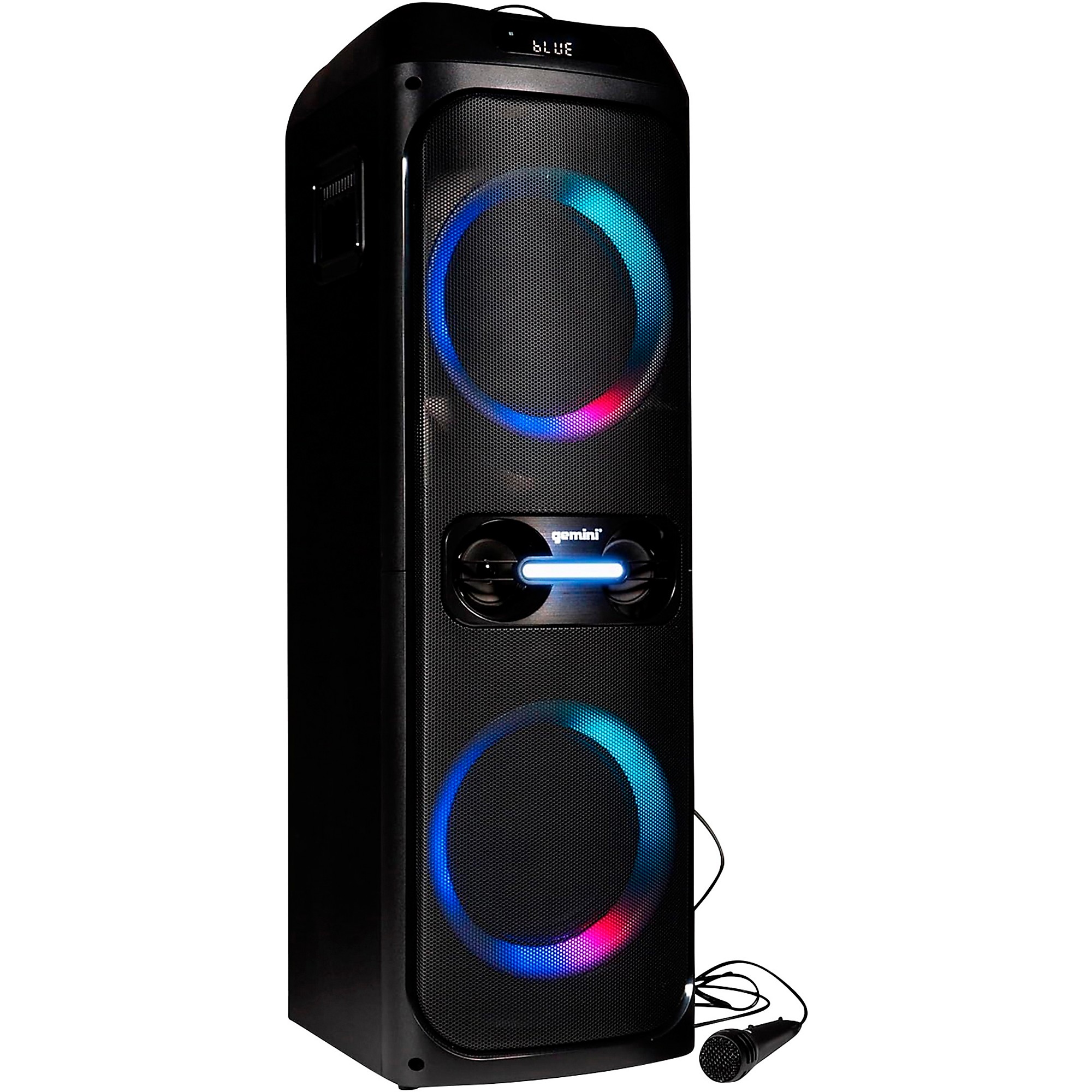 Gemini GHK-2800 Bluetooth Speaker System With LED Party Lighting