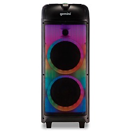 Gemini GPLT-360 360 Portable Bluetooth Speaker With LED Party Lighting