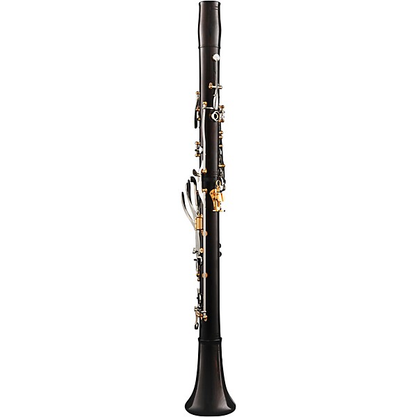 Backun Lumiere Bb Grenadilla Clarinet Grenadilla Silver Keys with Gold Posts