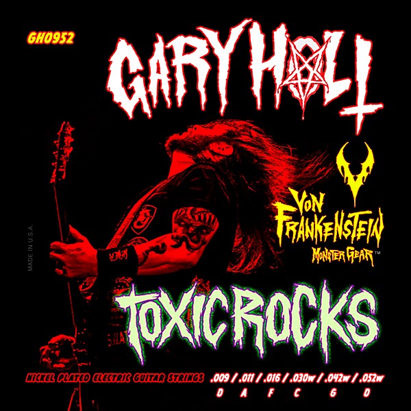 Von Frankenstein Monster Gear Gary Holt Toxic Rocks Signature Set 9 - 52w