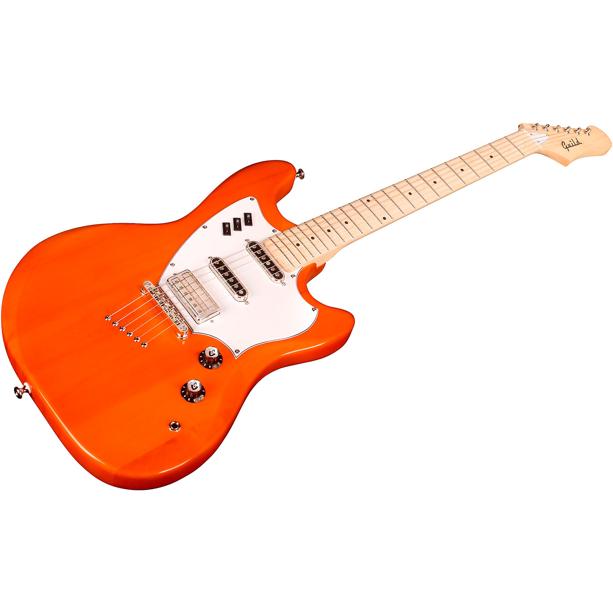 ギター Guild Surfliner Guild Surfliner Solidbody Electric Guitar Sunset Orange | Guitar