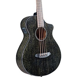 Breedlove Rainforest S Concert Acoustic-Electric Bass Guitar Black Gold