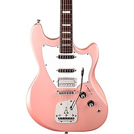 Guild Surfline... Guild Surfliner Deluxe Solidbody Electric Guitar With Guild Floating Vibrato Tailpiece Rose Quartz Metallic