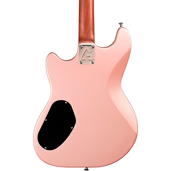 Guild Surfliner Deluxe Solid Body Electric Guitar With Guild Floating Vibrato Tailpiece Rose Quartz Metallic