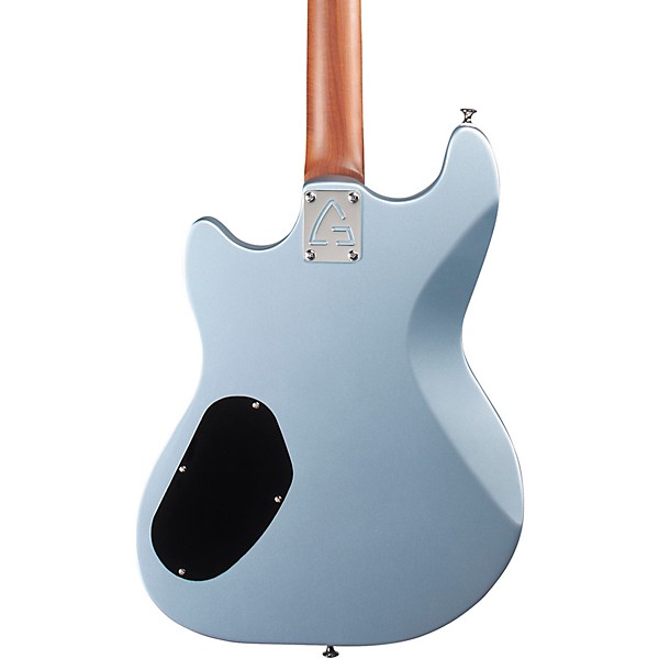 Guild Surfliner Deluxe Solidbody Electric Guitar With Guild Floating Vibrato Tailpiece Glacier Blue Metallic