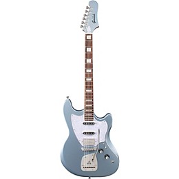 Guild Surfliner Deluxe Solidbody Electric Guitar With Guild Floating Vibrato Tailpiece Glacier Blue Metallic