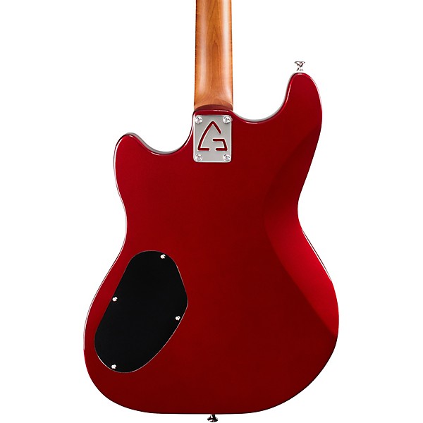 Guild Surfliner Deluxe Solidbody Electric Guitar With Guild Floating Vibrato Tailpiece Scarlett Red Metallic