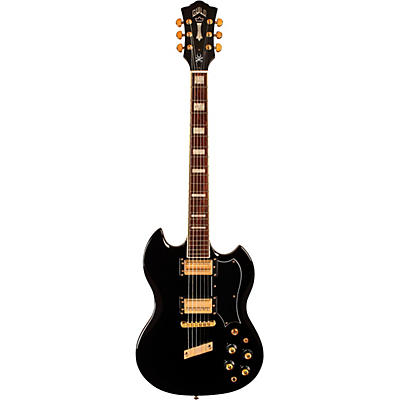 Guild Polara Kim Thayil Solidbody Electric Guitar Black for sale