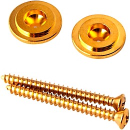 PRS Strap Button & Screw (2) Gold