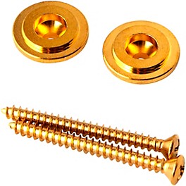 PRS Strap Button & Screw (2) Nickel PRS Strap Button & Screw (2) Gold