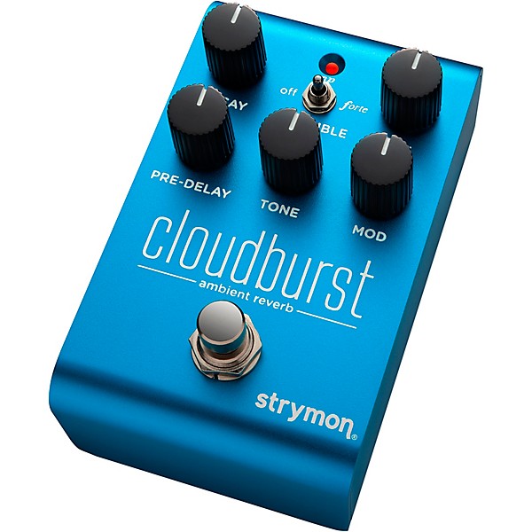Strymon Cloudburst Ambient Reverb Effects Pedal Blue