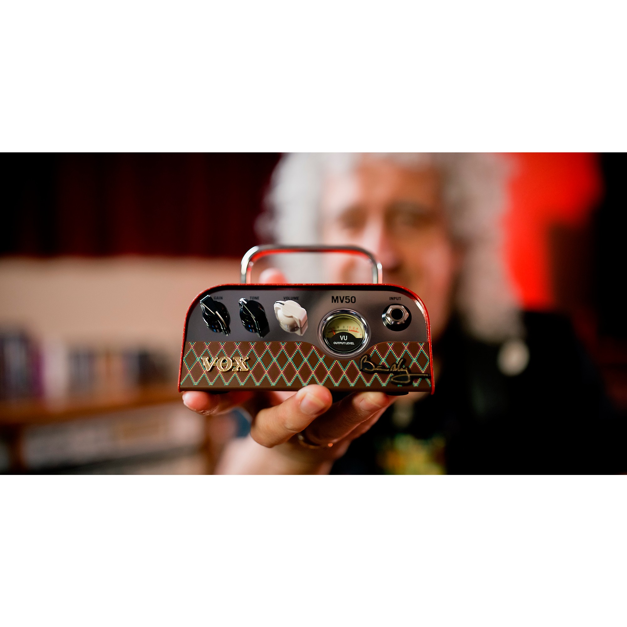 Open Box VOX MV50 Brian May 50W Guitar Amp Head Red | Guitar
