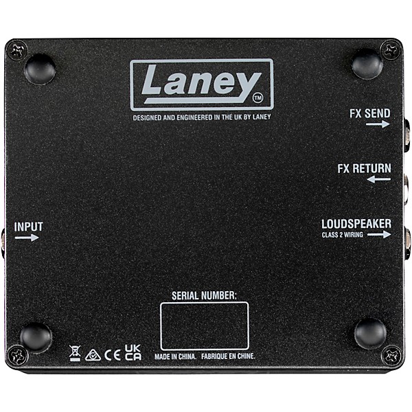 Laney Ironheart Foundry Loudpedal 60W Guitar Amp Pedal Black