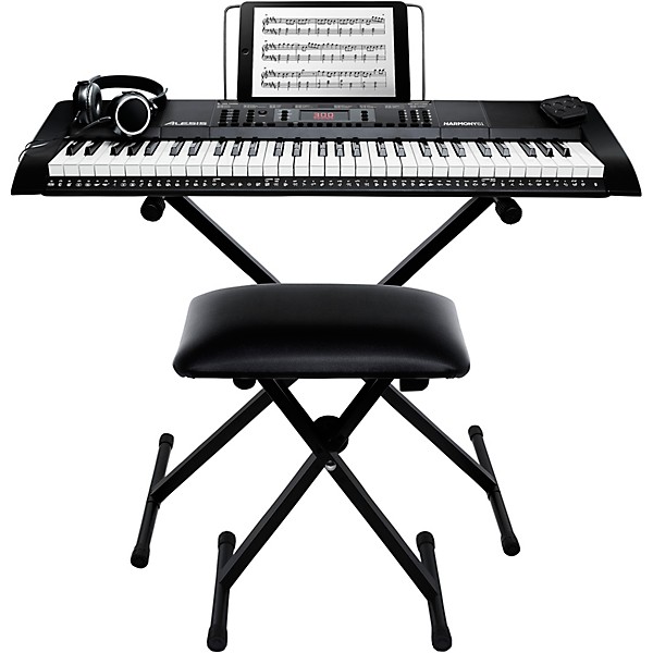 Alesis Harmony 61 MK3 61-Key Keyboard With Stand and Bench