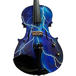 Rozanna's Violins Electro Blue Lightning Series Violin Outfit 4/4