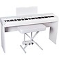 Open Box Williams Allegro IV In-Home Pack Digital Piano With Stand, Bench and Piano-Style Pedal Level 2 White 197881124236