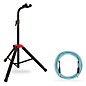 Fender Deluxe Hanging Guitar Stand with LE Sonic Blue Cable thumbnail