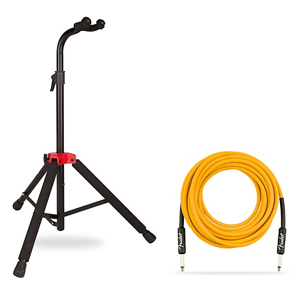 Fender Deluxe Hanging Guitar Stand With Limited-Edition Butterscotch Blonde Cable