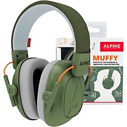 Alpine Hearing Protection Muffy Kids Protective Headphones Green