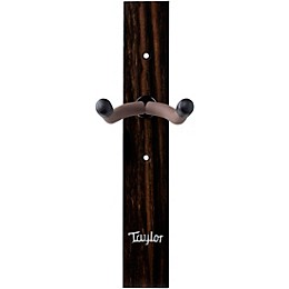Taylor Guitar Wall Hanger With Taylor Logo Inlay Ebony