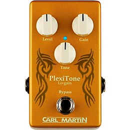 Open Box Carl Martin PlexiTone Lo-gain Overdrive Effects Pedal Level 1 Tan