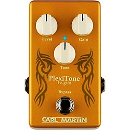 Open Box Carl Martin PlexiTone Lo-gain Overdrive Effects Pedal Level 1 Tan