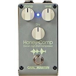 Carl Martin Honey Comp Compressor Effects Pedal Platinum