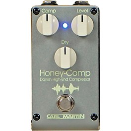 Carl Martin Honey Comp Compressor Effects Pedal Platinum