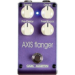 Blemished Carl Martin Axis Flanger Effects Pedal Level 2 Purple 197881190422