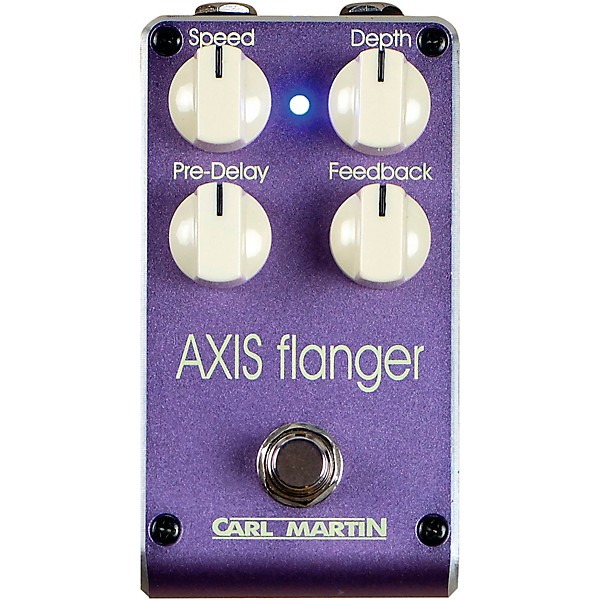 Carl Martin Axis Flanger Effects Pedal Purple
