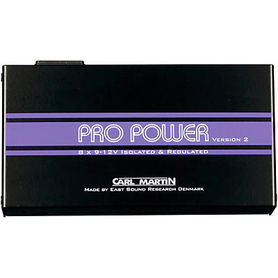 Carl Martin Pro Power V2 Pedal Power Supply Black for sale