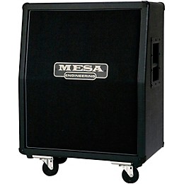 MESA/Boogie Rectifier Vertical Slant 2x12" 120W Guitar Speaker Cabinet - Bronco Tolex, Black