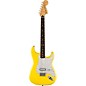 Fender Tom DeLonge Stratocaster Electric Guitar With Invader SH8 Pickup Graffiti Yellow