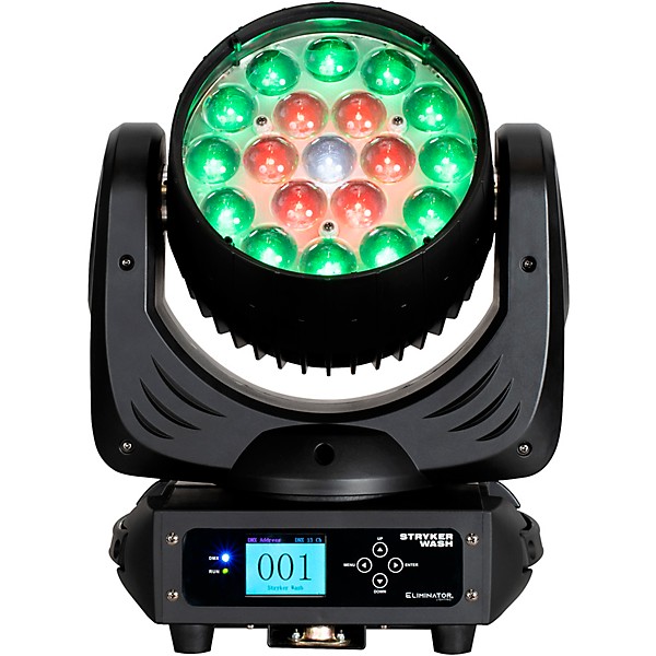 Eliminator Lighting LED Moving Head Stryker Wash Black