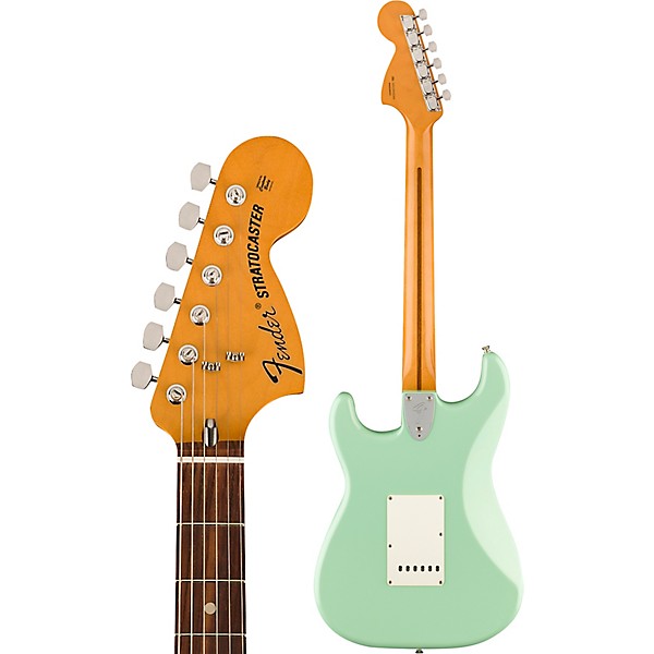 Fender Vintera II '70s Stratocaster Rosewood Fingerboard Electric Guitar Surf Green