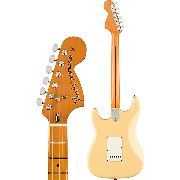 Fender Vintera II '70s Stratocaster Maple Fingerboard Electric Guitar Vintage White
