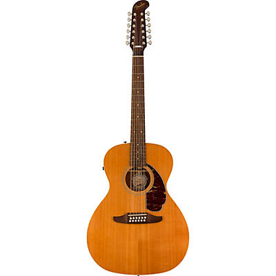 Fender California Villager 12-String Acoustic-Electric Guitar Aged Natural for sale