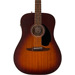 Fender California Redondo Special All-Mahogany Acoustic-Electric Guitar Honey Burst