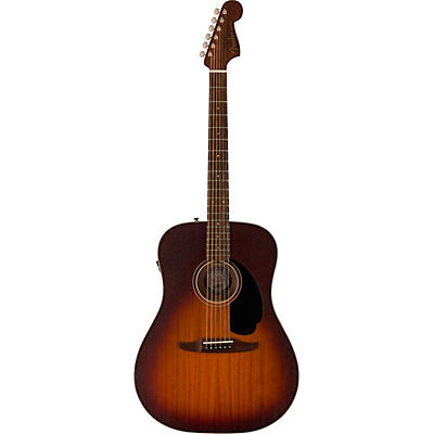 Fender California Redondo Special All-Mahogany Acoustic-Electric Guitar Honey Burst for sale